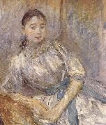 Berthe Morisot The girl on the bench Germany oil painting reproduction